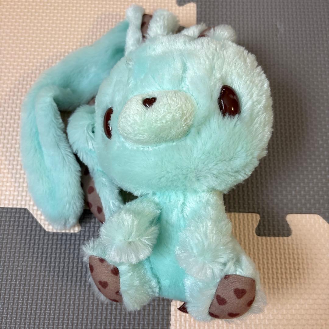 汎用うさぎ ぬいぐるみ プライズ ミントカラー チョコミント