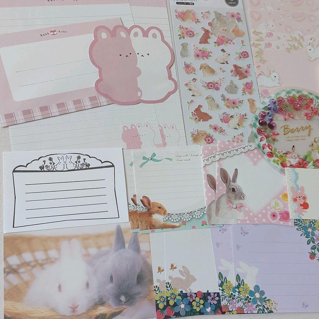 【おすそ分け】うさぎ柄セット