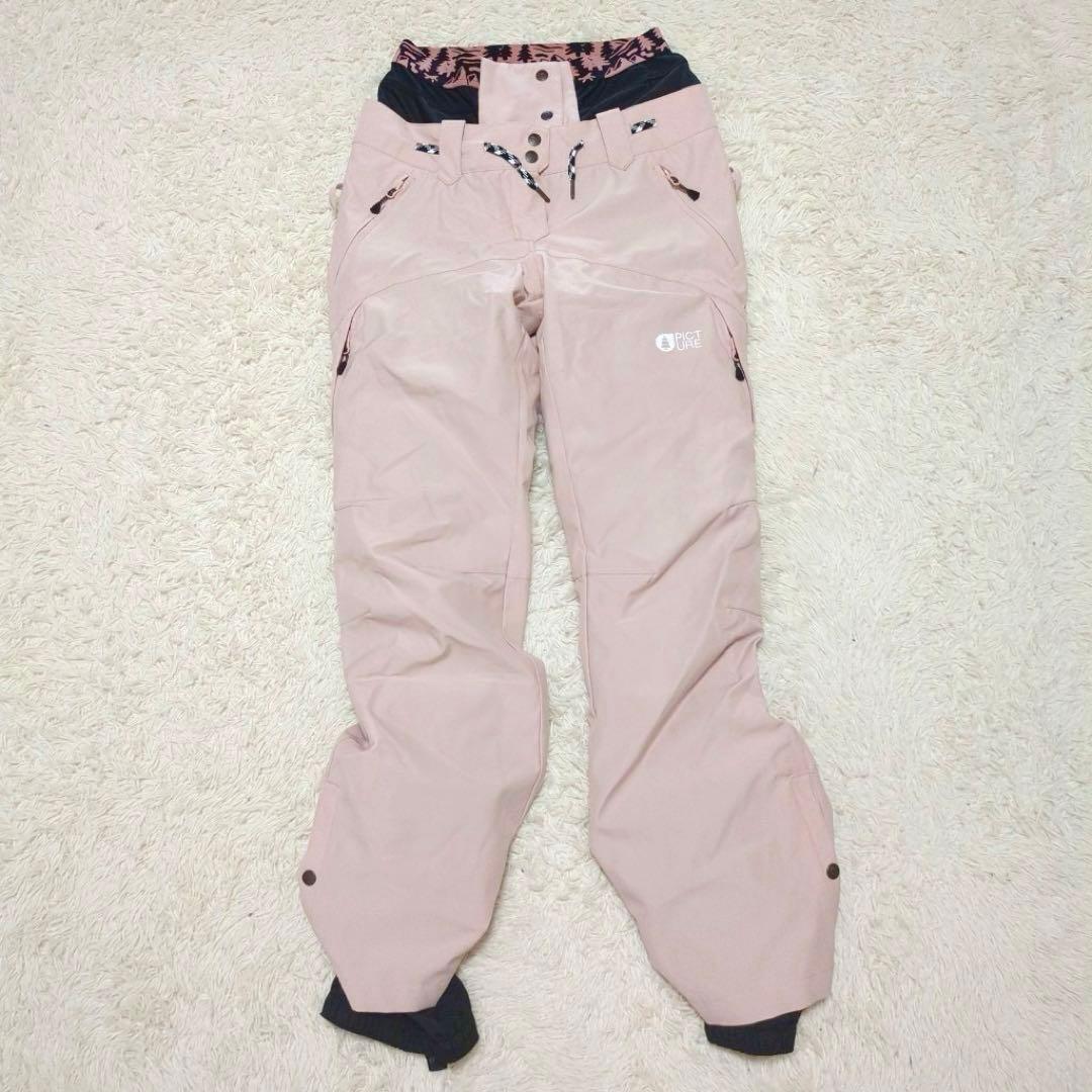 E1816 PICTURE ピクチャー スキーウェア 上下セット 花柄 スノボー