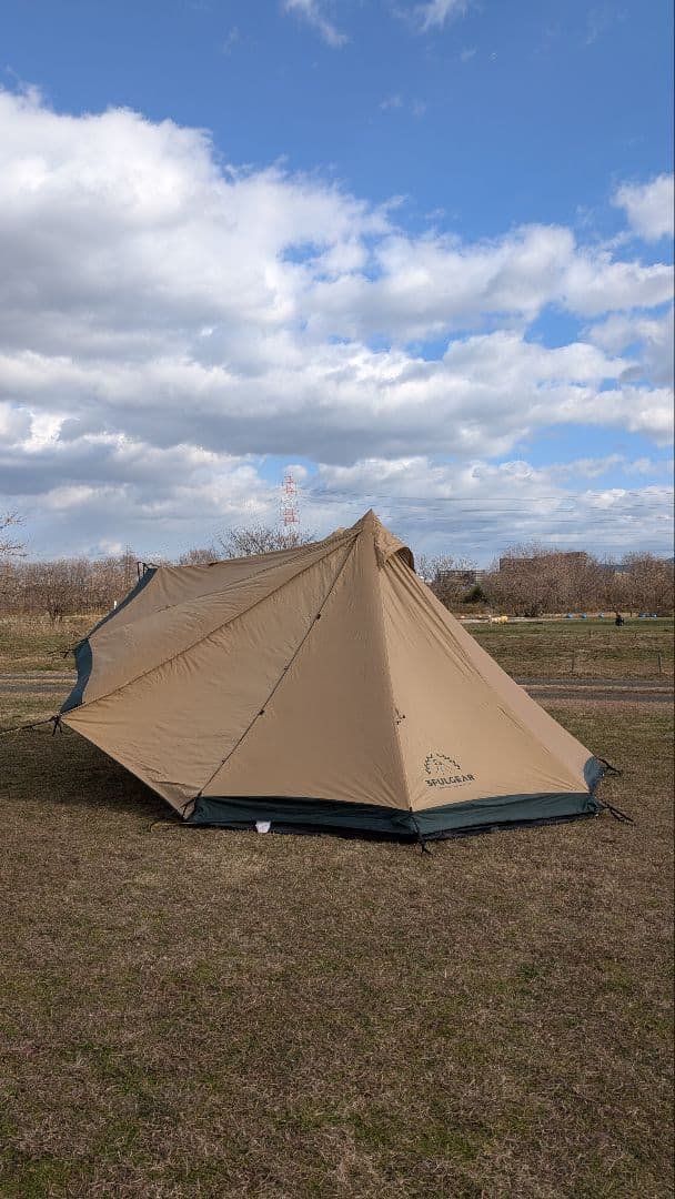 3F ULGEAR 210T 希少ワンポールテント　グランドシート付