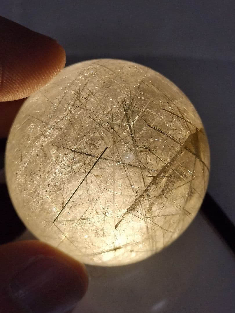 ザギマウンテンクォーツ　スフィア④　37mm