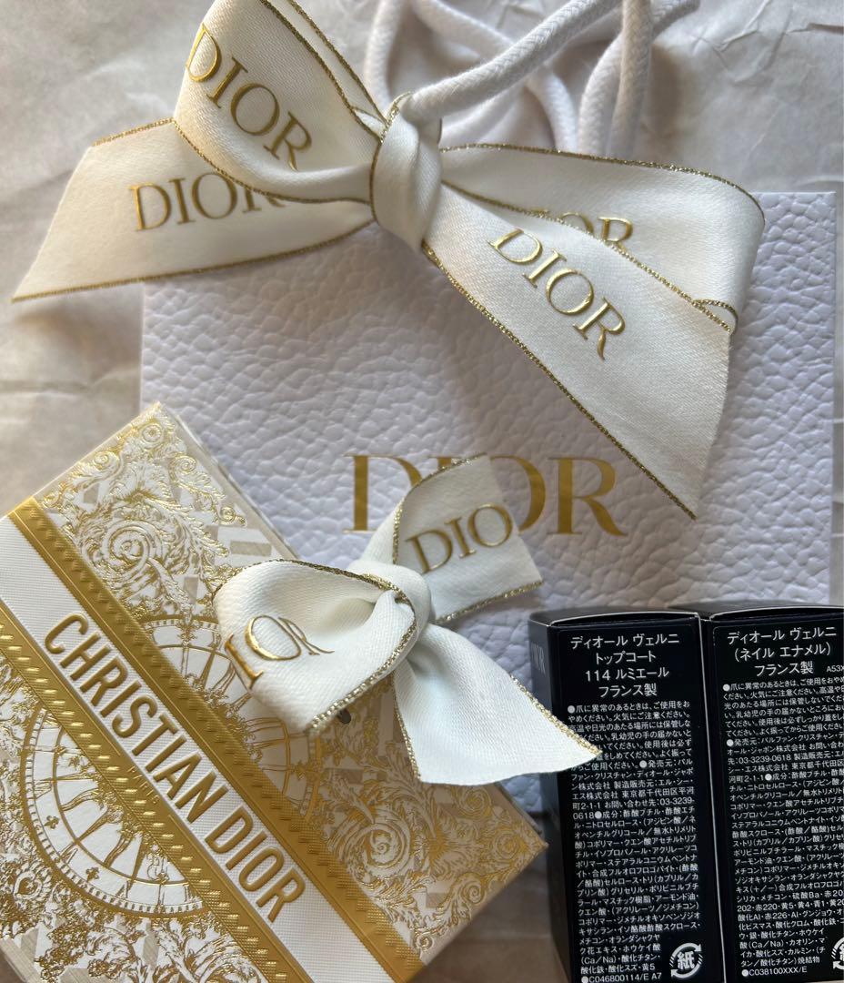本日発送未使用ディオール　クリスマス限定　ヴェルニ 641+トップコート 114
