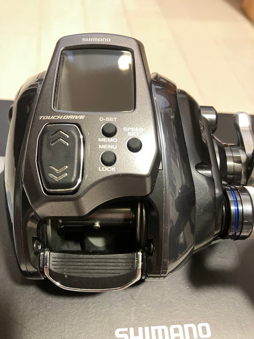 シマノ 23 フォースマスター 600右ハンドル、バッテリー