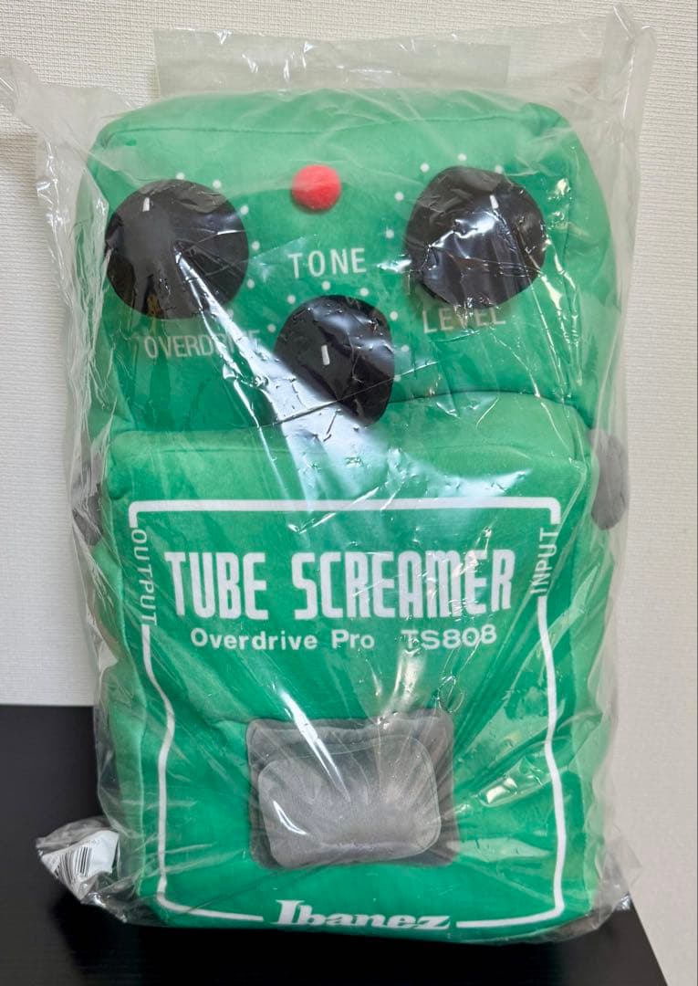 【新品】 Ibanez TSMAXI001 ts808 ぬいぐるみ