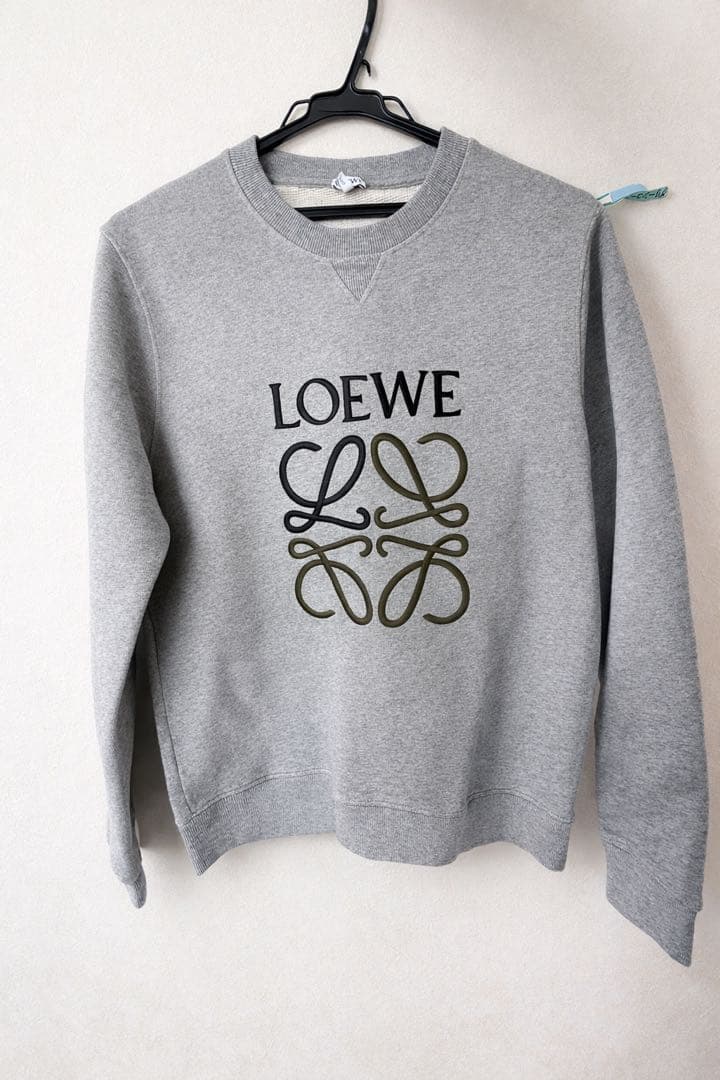正規品　LOEWE グレー スウェット トレーナー
