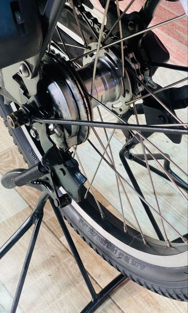 ZK3350 電動自転車 ブリヂストン ビッケ 子供乗せ 20インチ 送料無料