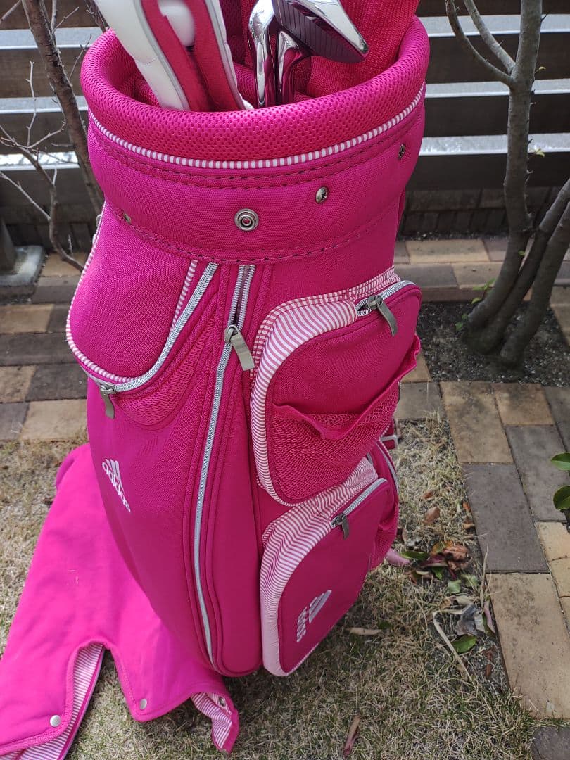wilson tiara レディースゴルフクラブセット　アディダスキャディバッグ