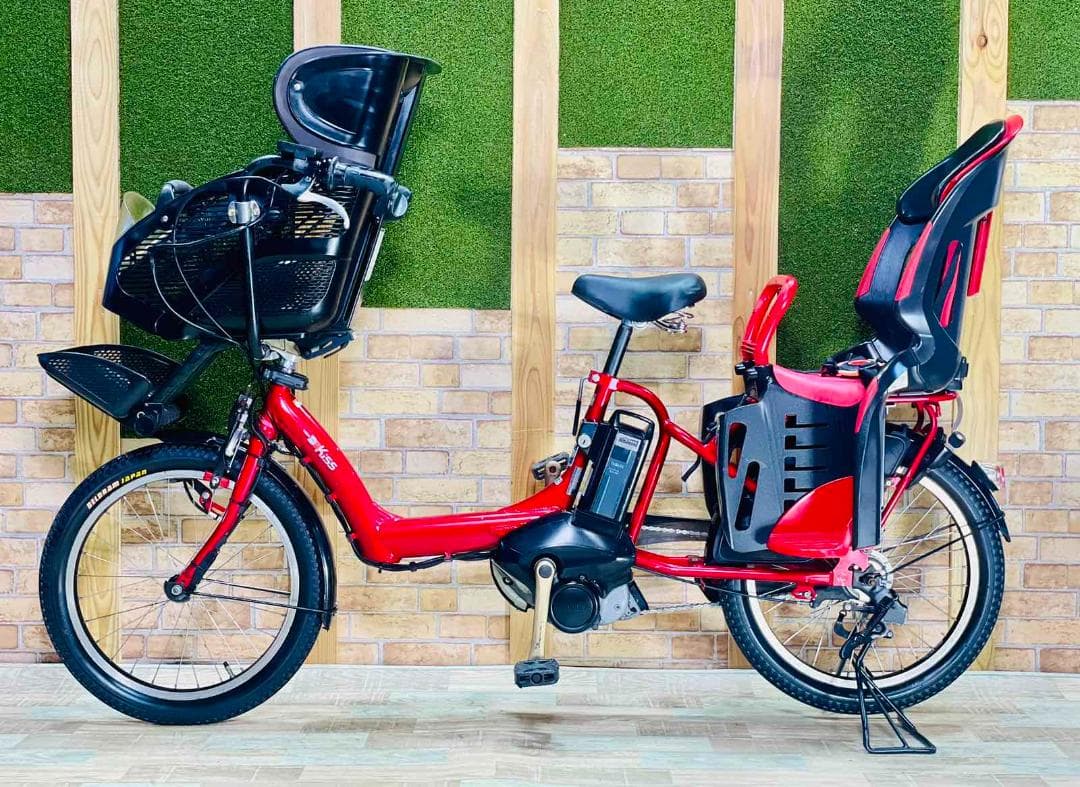 人気No１モデル レッド系 ヤマハ 子供乗せ電動アシスト自転車 ZH3006