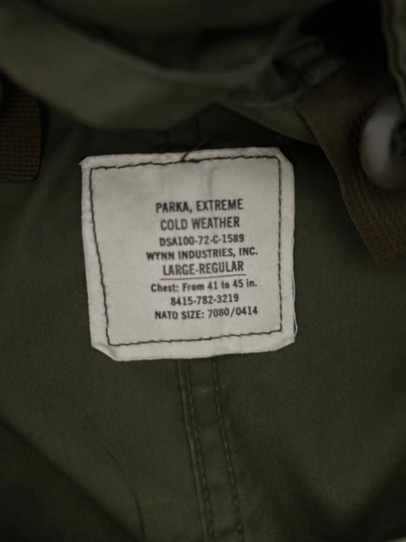 70s 実物 US M65 フィッシュテールパーカー モッズコート フルセット
