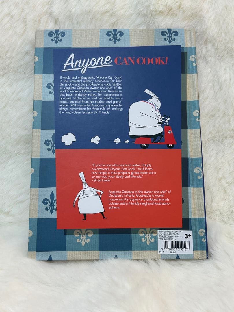 ディズニーランドパリ限定　レミーのおいしいレストラン レシピ本 ノートブック②