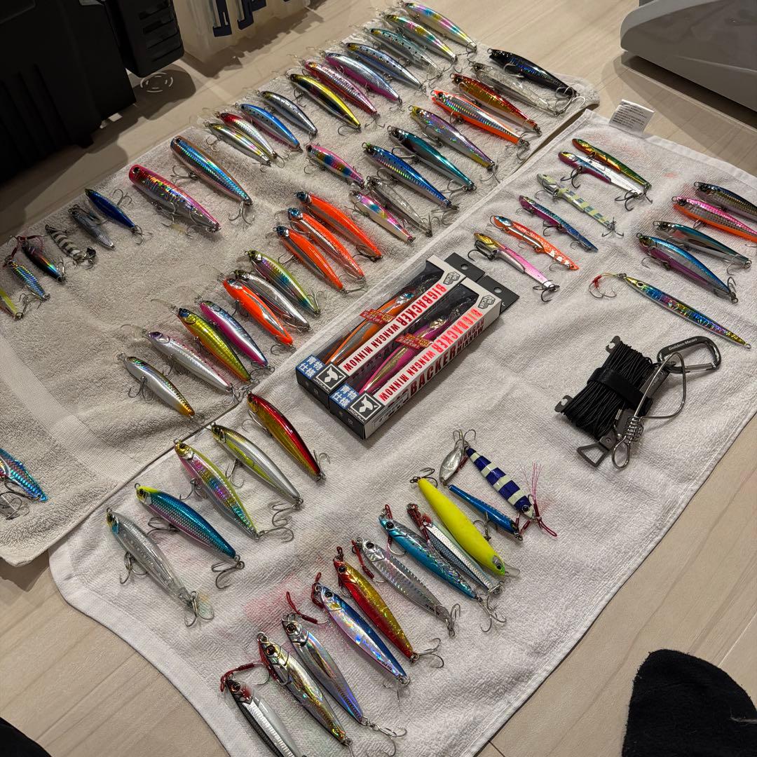 大人気ルアー多数 約75個 引退品ルアー　セットアッパー　ビックバッカー