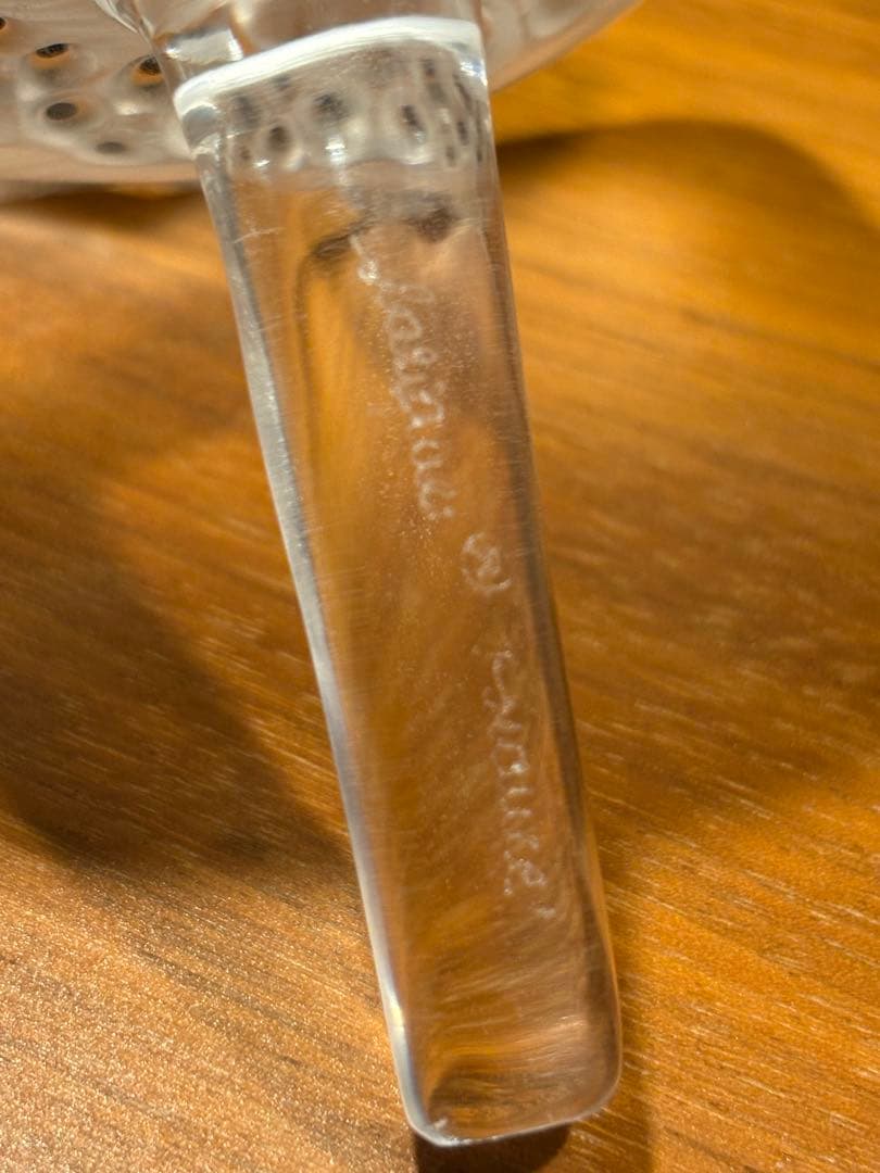 LALIQUE ラリック/ アネモネの花/ ペーパーウェイト /インテリア小物