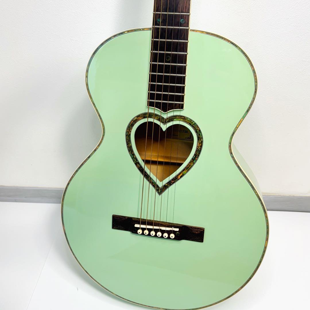 ☆美品☆JJ Heart アコースティックギター　JJC-HRTKIT/PGN