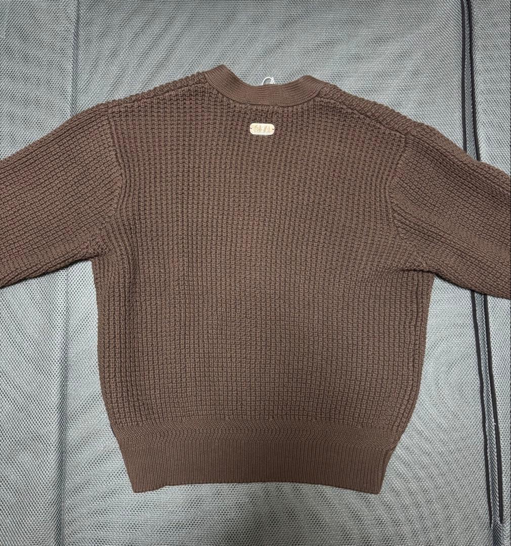 トップス WIND AND SEA Waffle Knit Cardigan