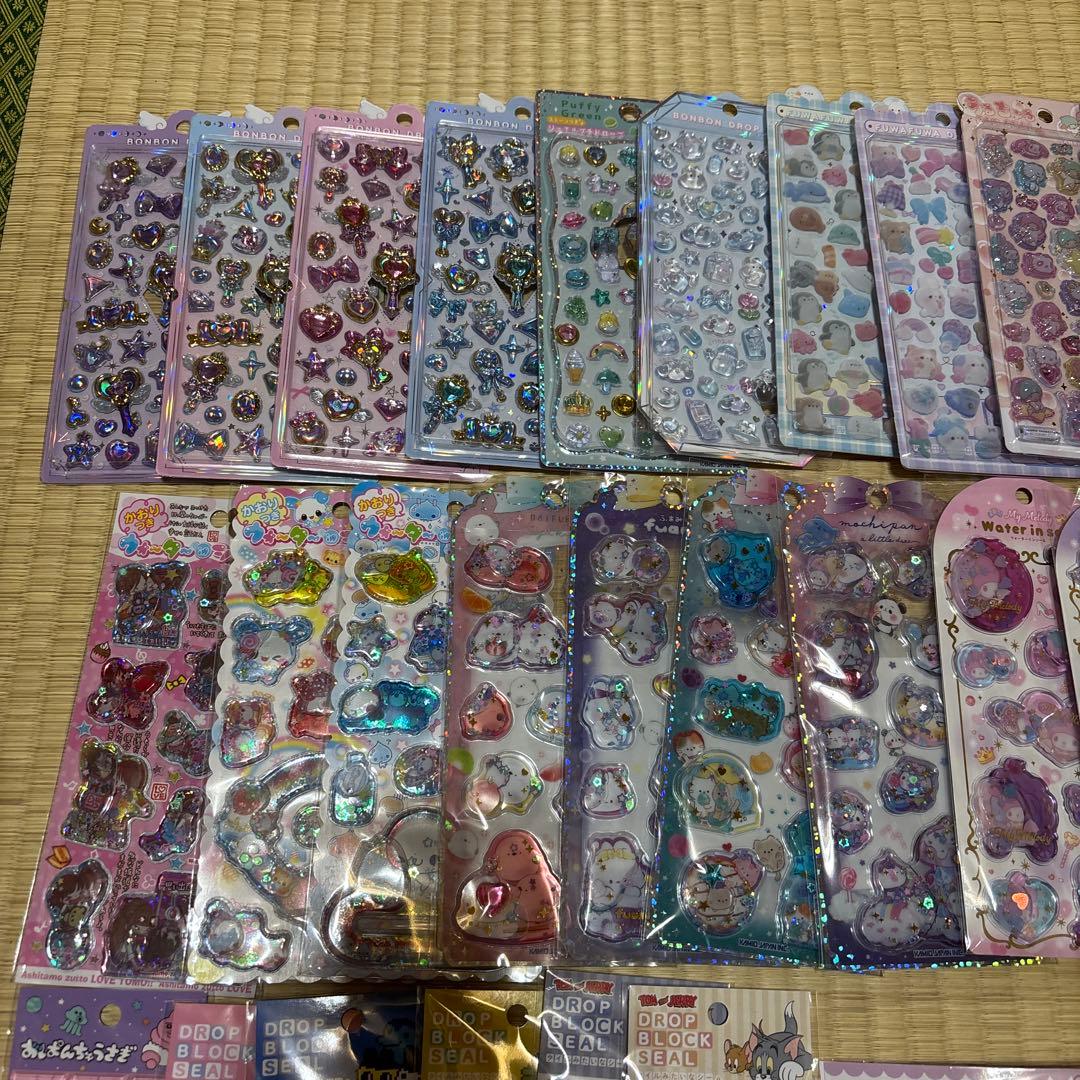【全て正規品】シールまとめ売り① ボンボンドロップ　ウォーター　タイル　おはじき