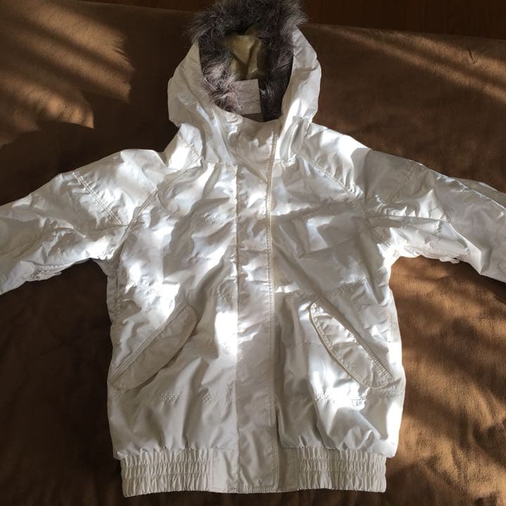 ARG スノボウェア ホワイト 白 Mサイズ キルト 高機能 暖かい ジャケット
