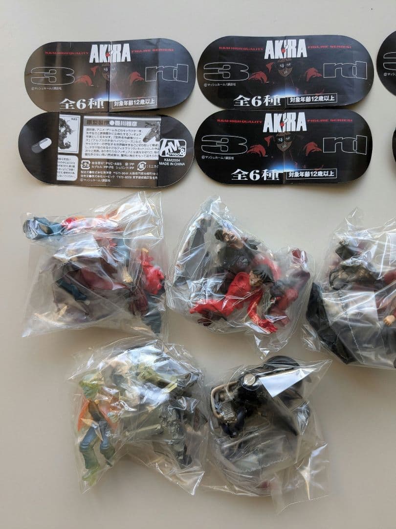 海洋堂 K＆M AKIRA アキラ フィギュア シリーズ