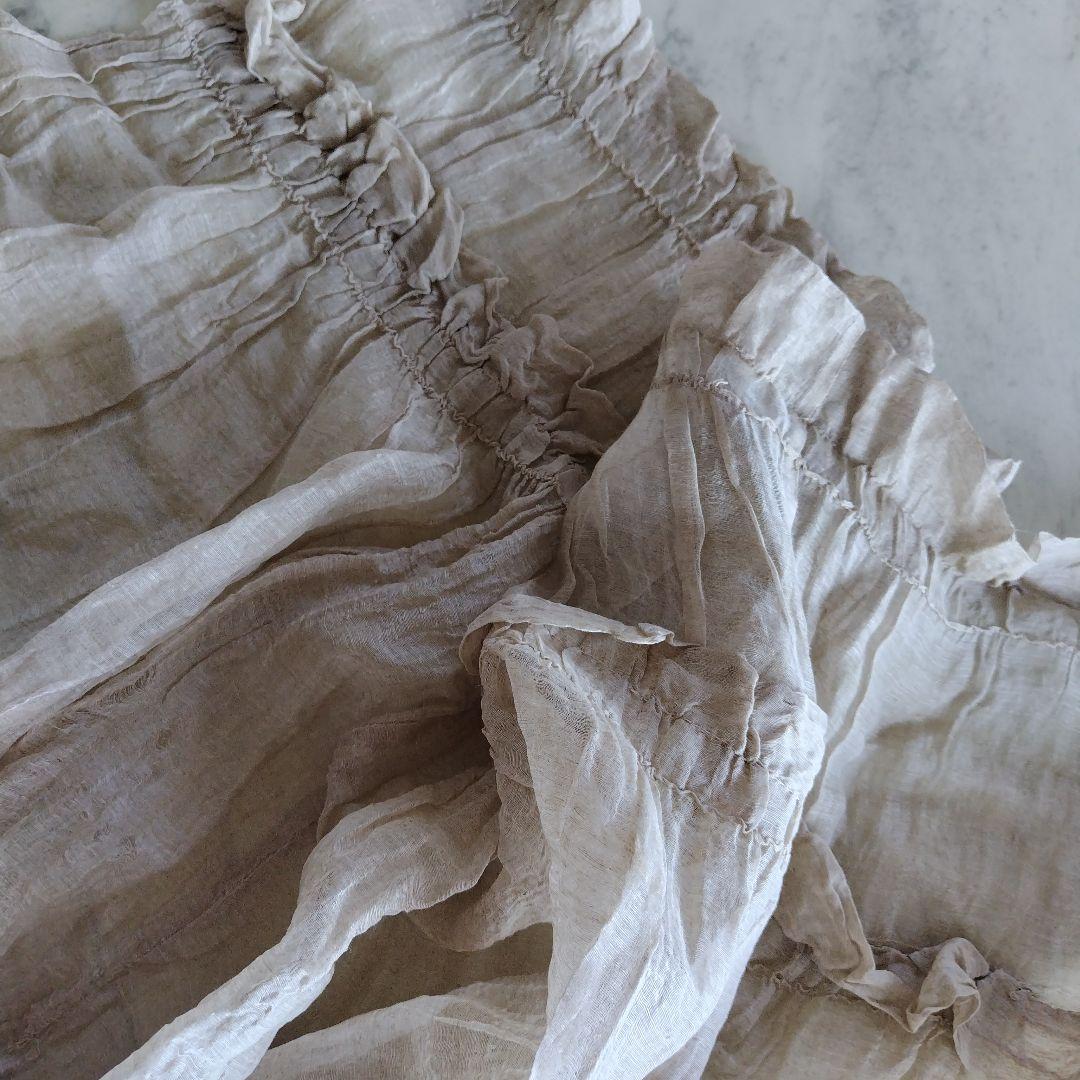 フランスアンティークメルスリー生地