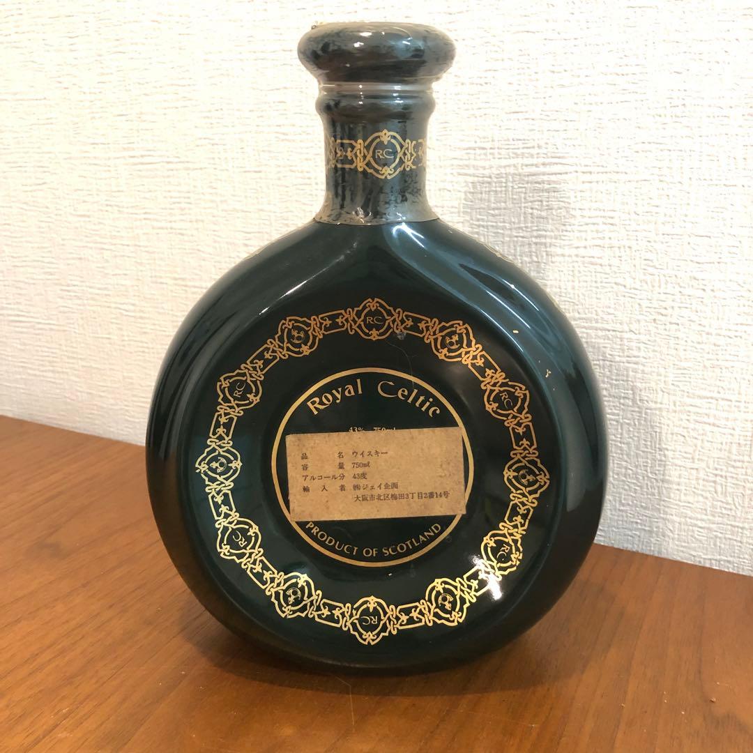 未開栓　 Celtic 25年　スコッチ　ウイスキー　陶器ボトル