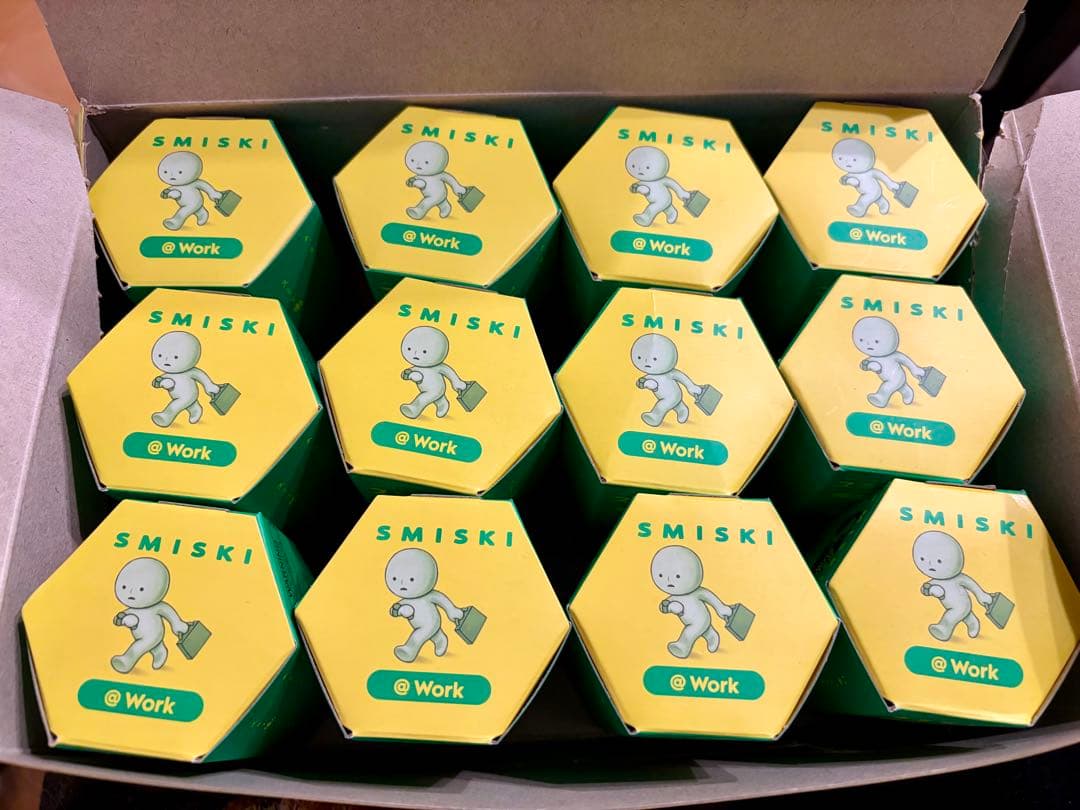新品★SMISKI @ Work アットワーク　フィギュア12個セット