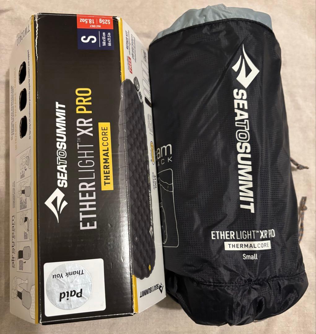 シートゥサミット イーサーライトXRプロマット スモール現行品R値7.4