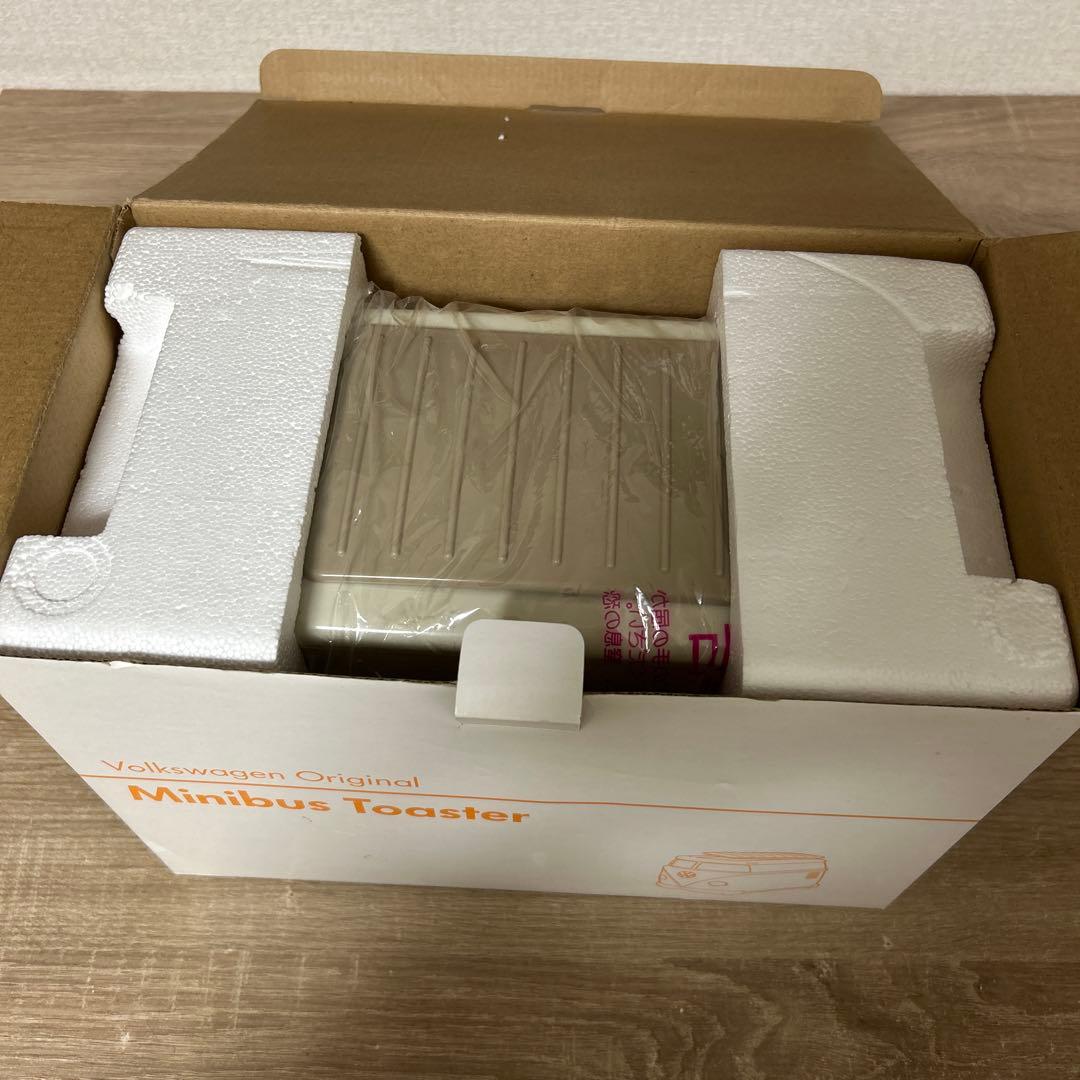 【新品】フォルクスワーゲン ミニバス トースター ブルー