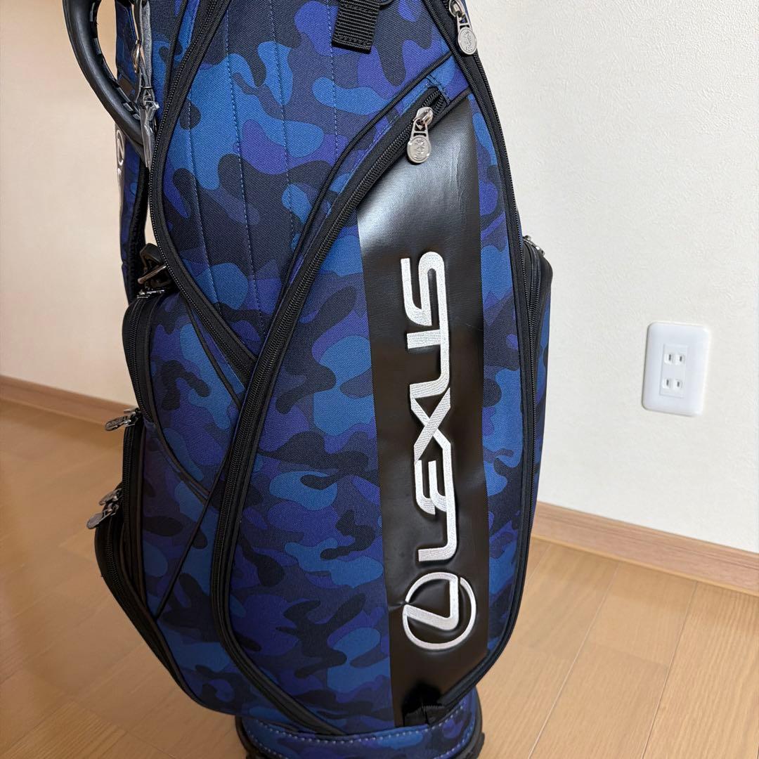 LEXUS/レクサス ゴルフ キャディバッグ9型【ブルーカモ】