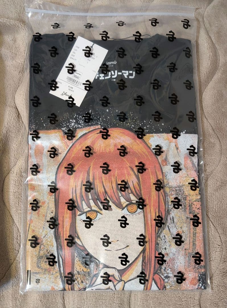 【正規品】glamb チェンソーマン　マキマtシャツ Lサイズ