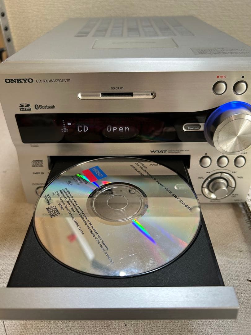16R 整備美品 ONKYO NFR-7 CD/SD/USBレシーバーシステム