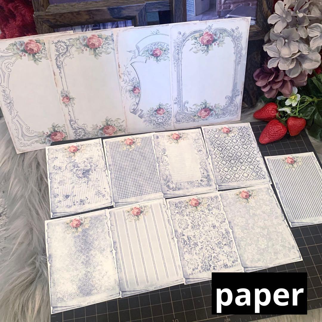 ▶︎maniatelier/アニマルシリーズ素材紙＆シールMIXくまちゃん♡