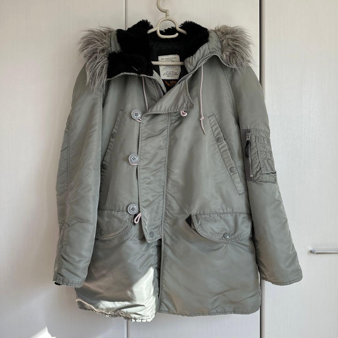 アルファN-3BシルバーUSA製Sサイズ