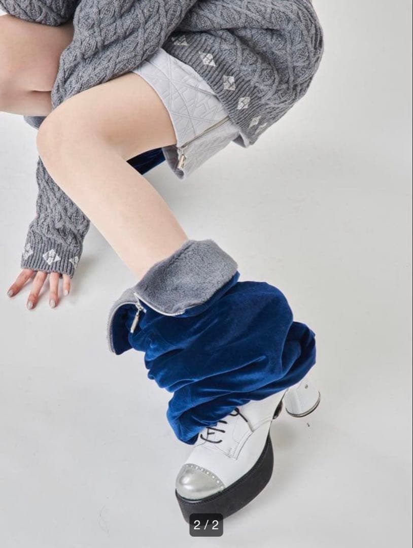 hazama 誰もに向けたルーズレッグウォーマー