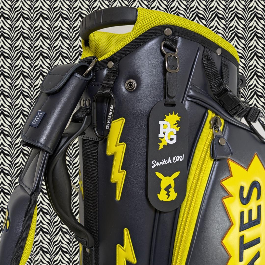 パーリーゲイツ⚡ポケモン⚡ピカチュウ⚡スタンド式⚡キャディバッグ⚡PG1989