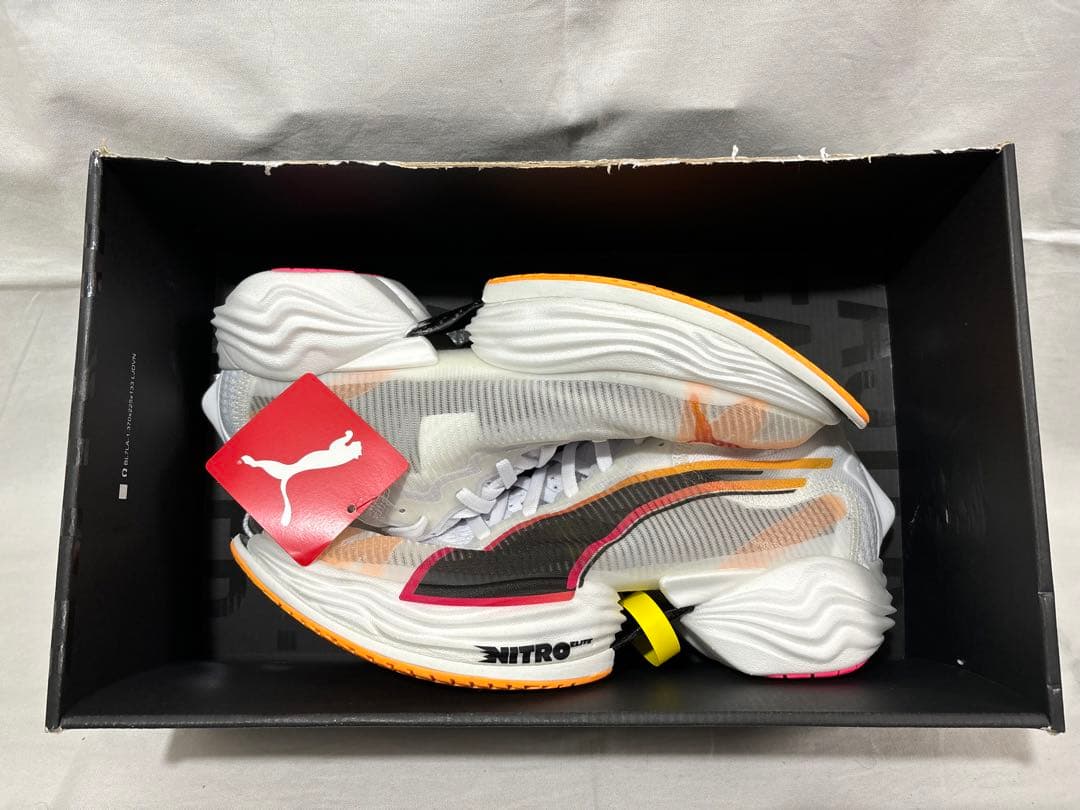 puma fast-r ニトロエリート 2 ホワイト 28 nitro ニトロ