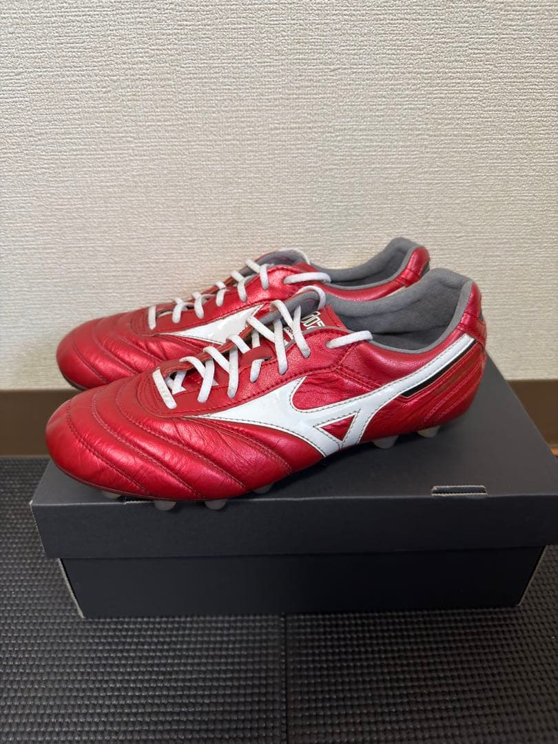 モレリア2 JAPAN 24.5cm 赤 40周年限定カラー