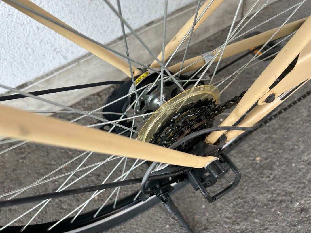 太くて大きい４５Ｃタイヤ　６段変速名古屋市近郊手渡のみ名古屋市中村北区配送無料