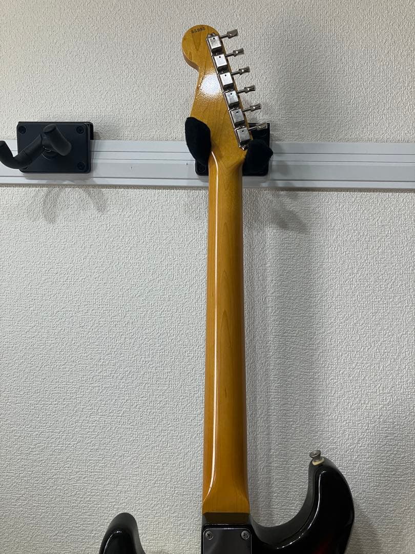 moon stratocaster アルダー1P マダガスカルローズ指板