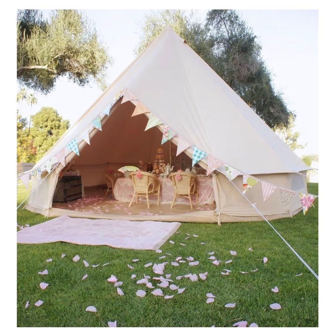 ベルテント 4m グランピング 8人 アスガルドタイプ12.6フロア付