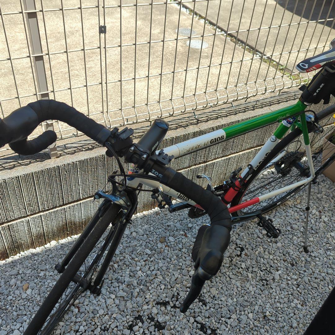GIOS ロードバイク ホワイト/グリーン/レッド