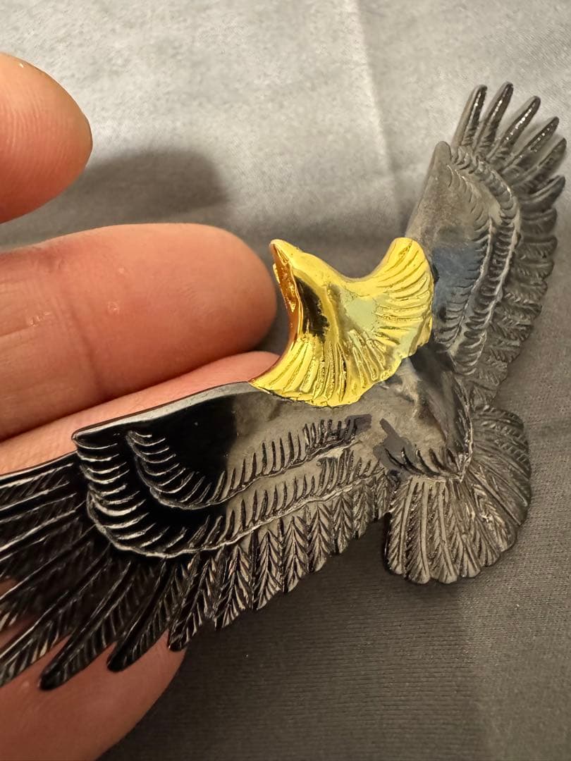 燻　頭金　特大イーグル　黒