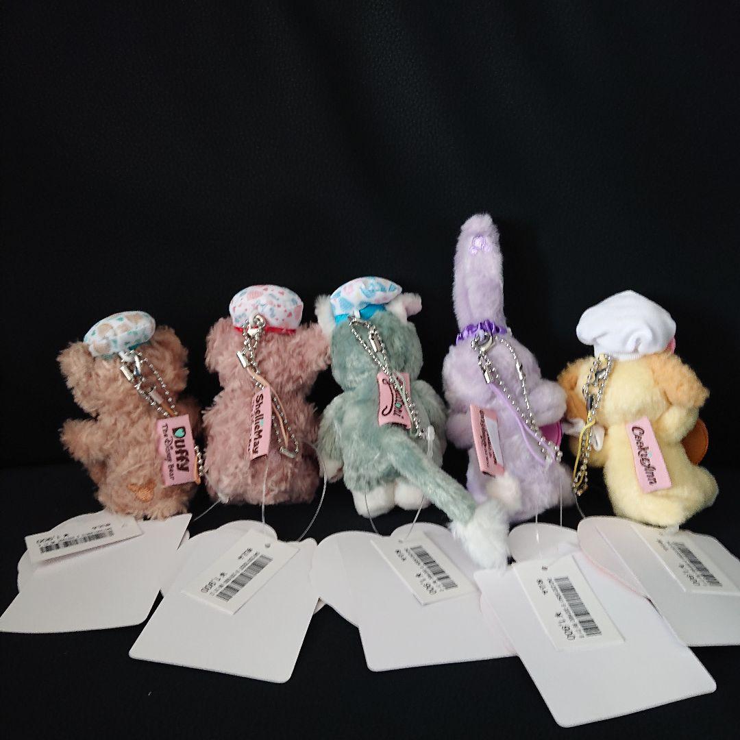 新品タグ付きディズニー ハートウォーミングデイズ ぬいぐるみストラップ5体セット