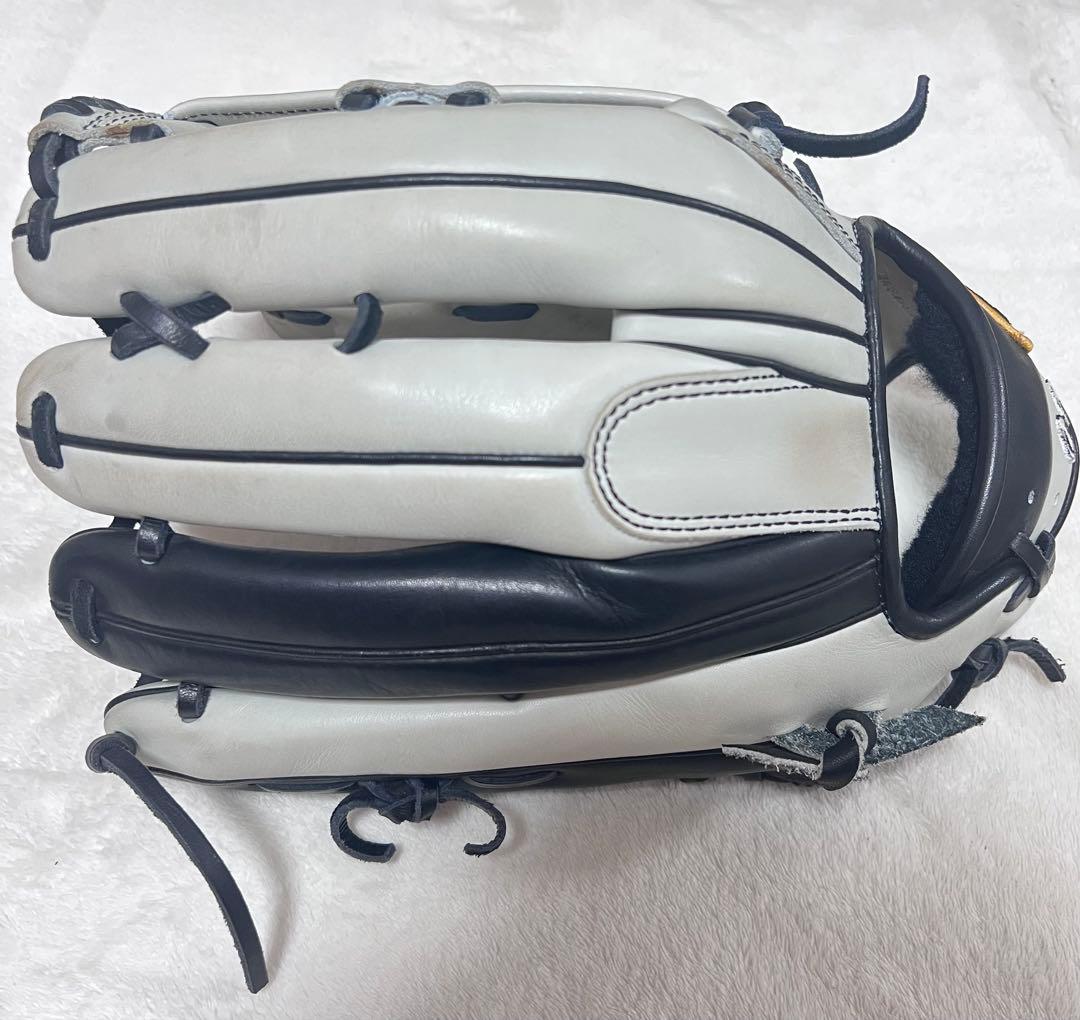 (もりもん専用)ZETT 軟式用グローブ ホワイト/ブラック