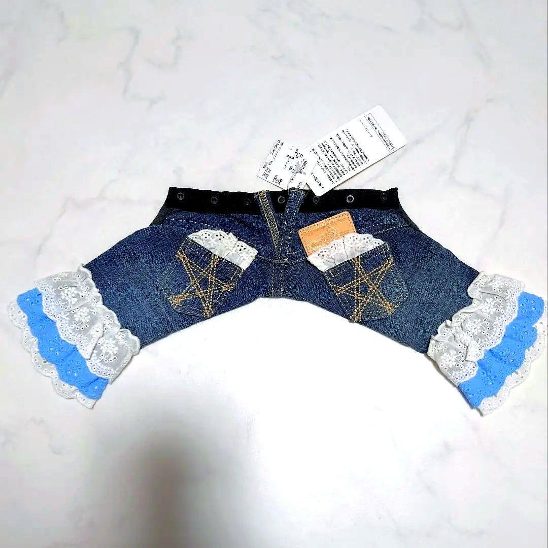 新品タグ付き　レース☆デニムPT 　asknowasdewan　アズノウアズデワ