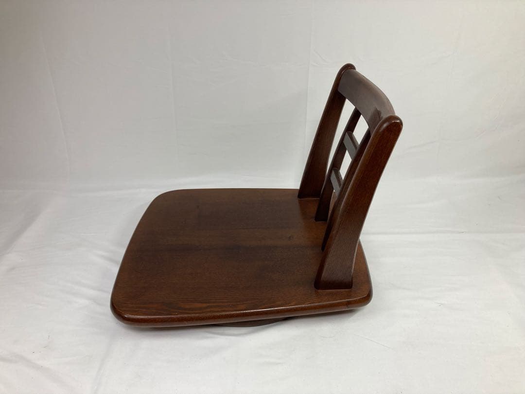 回転座椅子 FURNITURE 木製 ロータイプ 和室 和風家具 ②