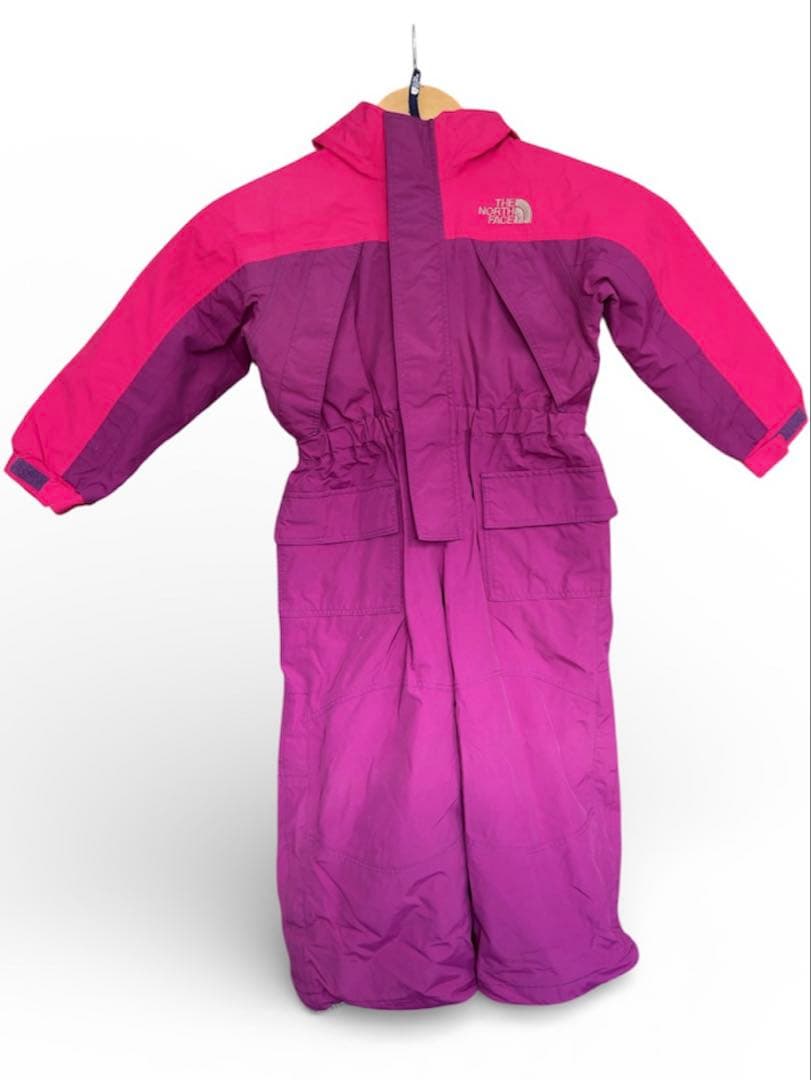 美品　THE NORTH FACE 子ども用スキーウェア ピンク　100