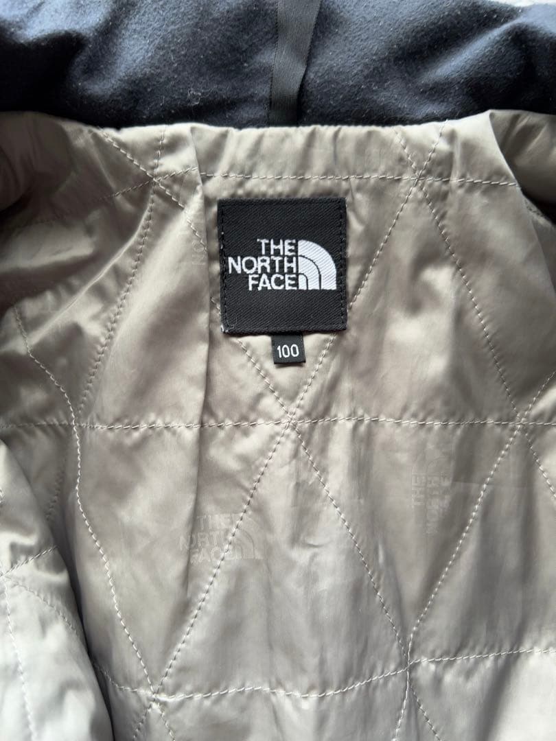 美品　THE NORTH FACE 子ども用スキーウェア ピンク　100