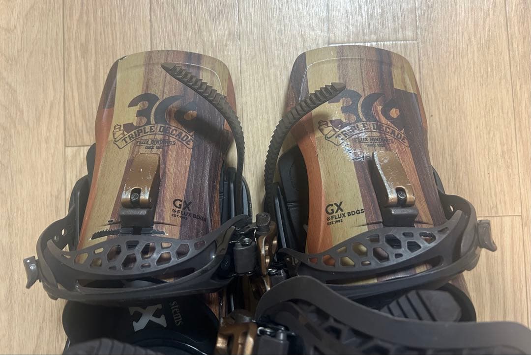 flux GX ビンディング 木目調 XS 30周年