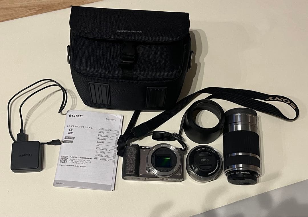 SONY α5100カメラ2個セット