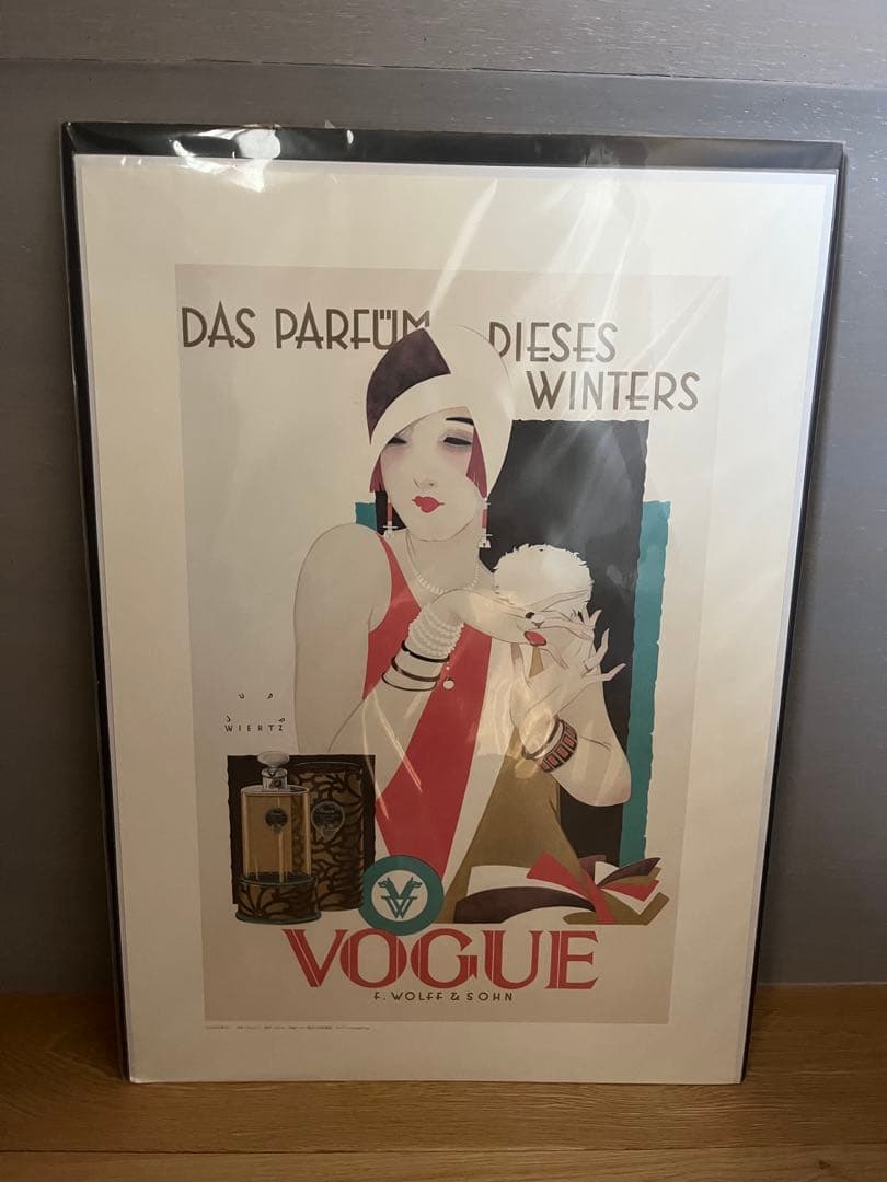 VOGUE ポスター 1927年 アールデコ　ヴィンテージ