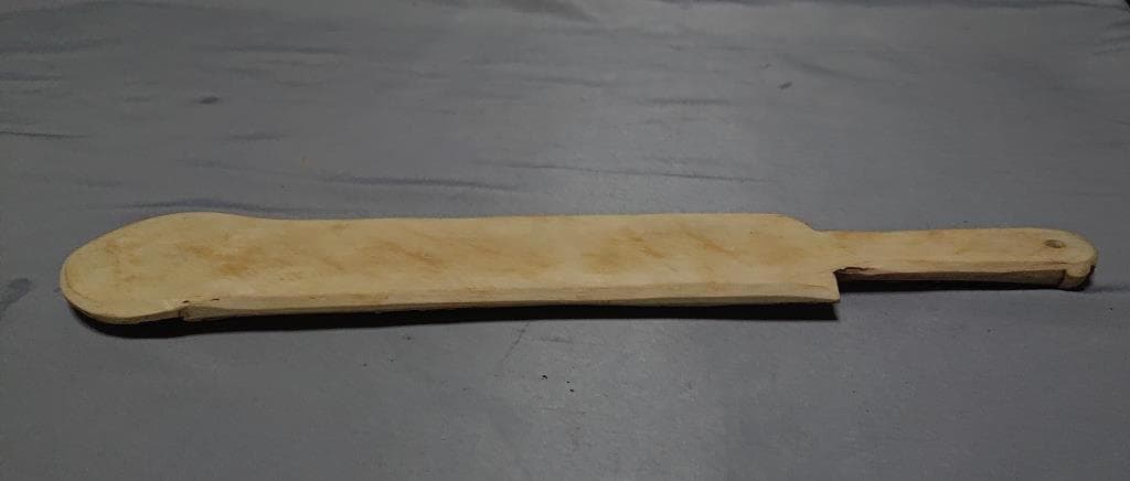 コレクター収集品　アルゼンチン　手彫り　掛物